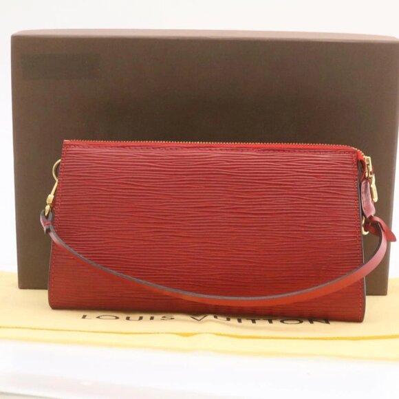 LOUIS VUITTON Epi Pochette Accessoires Pouch Red - Picture 14 of 16